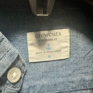 Crewcuts Chambray Button-Up - Blue